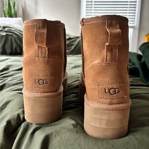 UGG Tan Shearling Boots